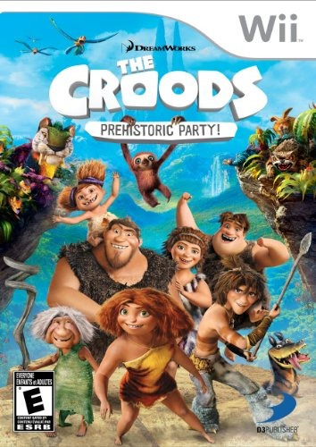 Los Croods: Fiesta Prehistórica! - Nintendo Wii.