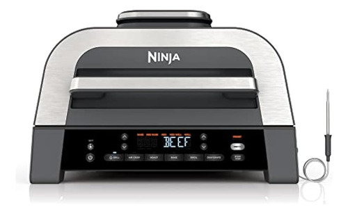 Ninja Dg551 Foodi Smart Xl 6-en-1 Parrilla De Interior Con A