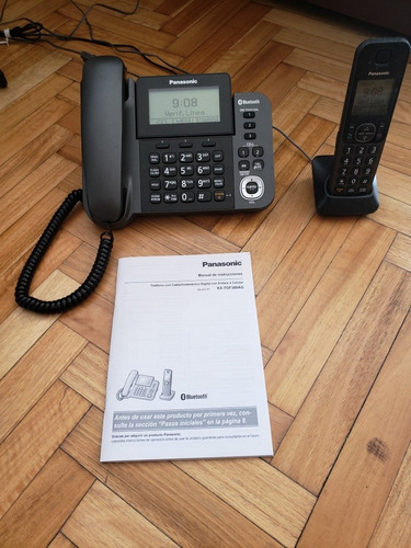 Telefono Inalambrico Bluetooth Panasonic Kx-tfg380agm