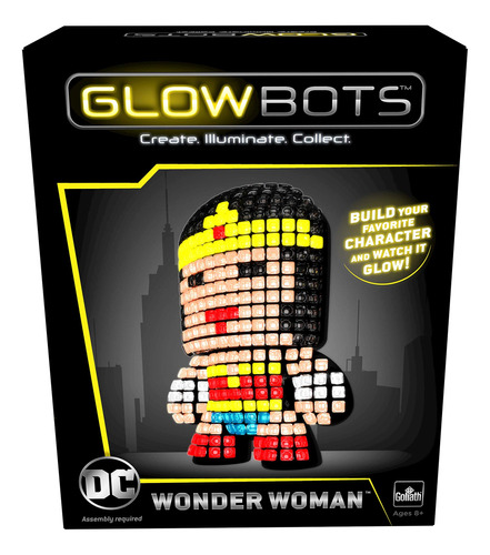 Goliath Dc Glowbot Wonder Woman, Multicolor