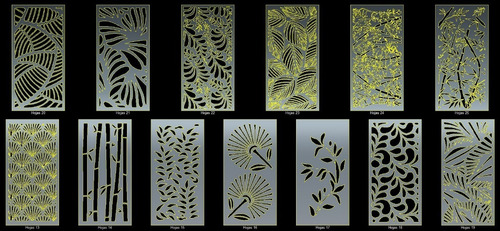 Imagen 4 de 10 de Chapas Decorativas Perforadas - Servicio De Corte Laser