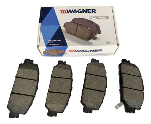 Balata Delantera Ceramic Wagner Para Honda Cr-v Lx 1.5 2018
