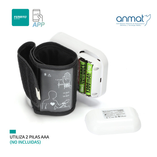 Tensiometro Digital Muñeca Enfermeria Medidor Presion Arterial Automatico FEMMTO
