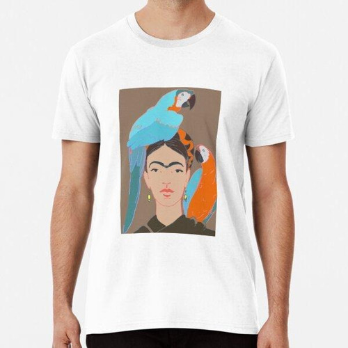 Remera Frida Kahlo Retrato Feminista Mexicano Póster De Arte