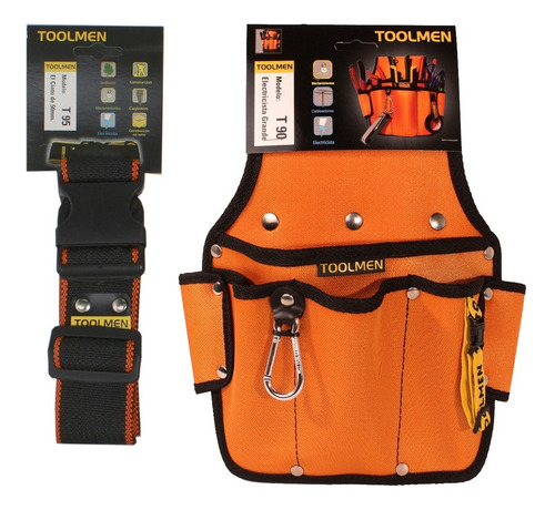 Imagen 5 de 7 de Toolmen T90 Cartuchera Portaherramientas Con Cinturon T95