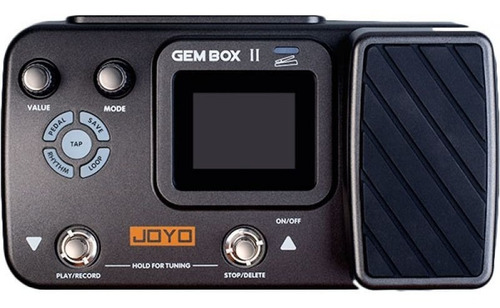 Imagen 4 de 4 de Pedal Multi Efectos Joyo Gem Box Ll Con Pedal De Expresión