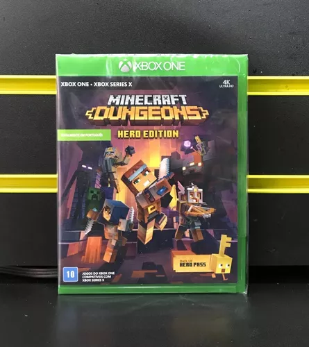 Jogo Minecraft Dungeons (Hero Edition) - Xbox One - Brasil Games