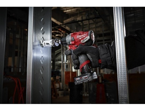 Imagen 2 de 8 de Taladro Atornillador Milwaukee 2504-259a Fuel Percutor 12v