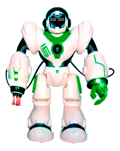 Robot de juguete Master Ditoys 2037 blanco