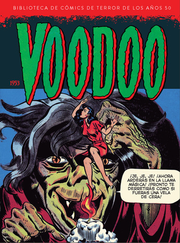 Libro Voodoo 1953 Biblioteca De Comics De Terror De Los A...