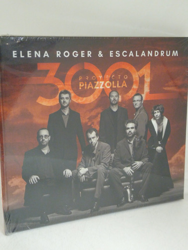 Elena Roger & Escalandrum 3001 Proyecto Piazzolla Cd Nuevo