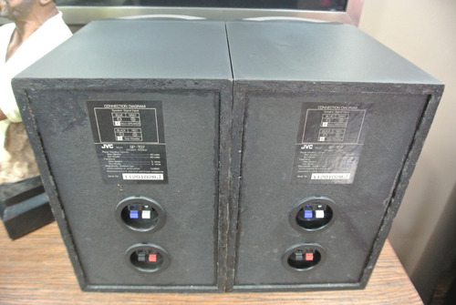 Imagem 6 de 6 de Par De Caixas Bookshelf Jvc Americana Com Subwoofer