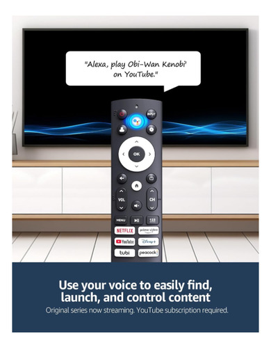 Control Remoto Para Hisense Smart Google Tv 4k Con Voz Negro