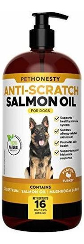 Pethonesty Anti-scratch Salmon Oil - Omega-3 For Dogs - Pet