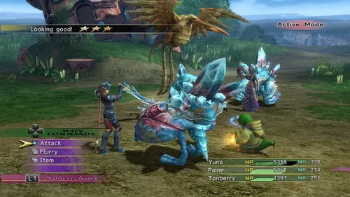 8 novas imagens de Final Fantasy X-2 HD