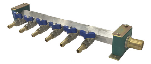 Manifold De Água Para Moldes De Injeção Plástica Com 8 Vias