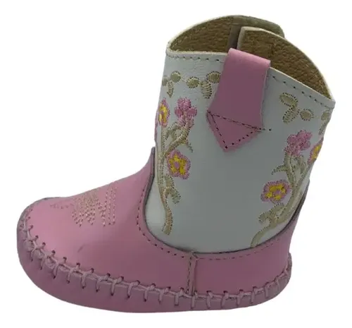 Sandalias De Verano Para Bebé Niña - Suela Antideslizante, Cierre De Velcro, Flores, Algodón Transpirable