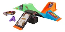Comprar Hot Wheels Skate De Dedo Fliperama Conjunto De Rampas Hmj98