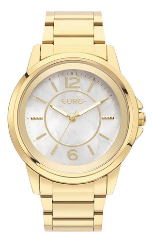 Relógio Euro Feminino Ref: Eu2033ay/4b Fashion Dourado