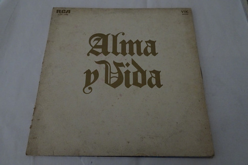 Alma Y Vida - Vinilo Original (d)