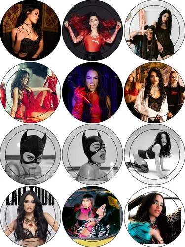 Pins Prendedores 55 Mm Lali Esposito Mp3 X 15 Unidades