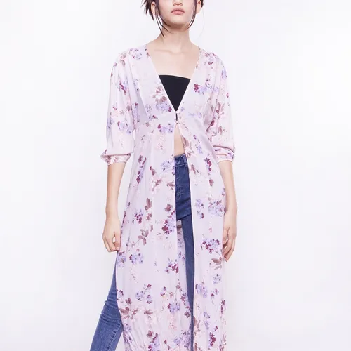 Vestido tipo tunica largo hotsell