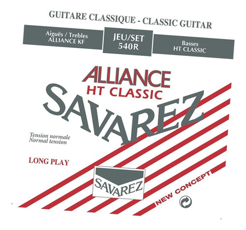 Savarez Alliance 540 R Encordado Guitarra Criolla Media