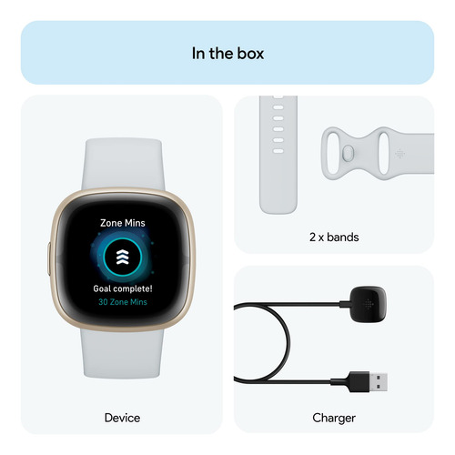 Reloj Inteligente Fitbit Sense 2 Advanced Health Blue Mist/p
