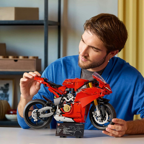 Lego Technic Moto Ducati Panigale V4 S Set De Modelo 42202