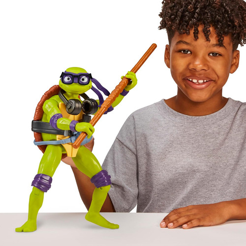 Figura De Acción Teenage Mutant Ninja Turtle Giant Donatello