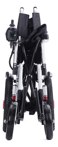 Silla De Ruedas Eléctrica Todo Terreno Neumática Aijia 8027 Negro