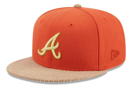 Gorro Atlanta Braves Mlb 9fifty Dark Orange