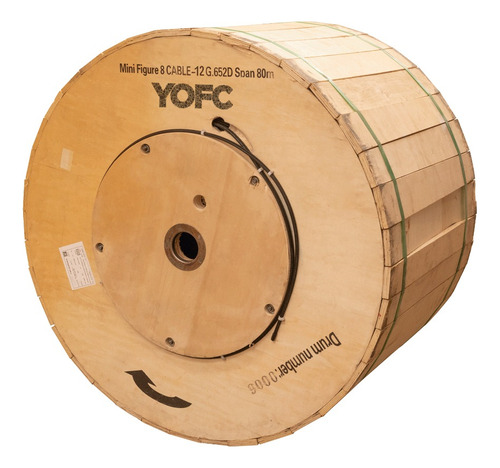 Fibra Óptica Yofc Monomodo 48hilos Adss Span100 X 100 Metros