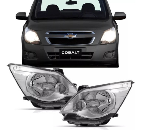 Optica P/ Chevrolet Cobalt 2012 2013 2014 2015 2016 Cromada