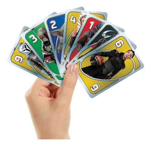 Uno Mandalorian, Juego De Cartas, Emoción Galáctica