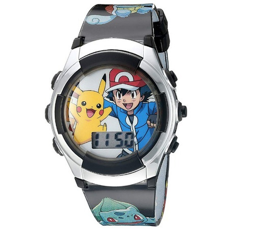 Reloj Digital Para Niño Pokemon, Luces Led Modelo: Pok3018