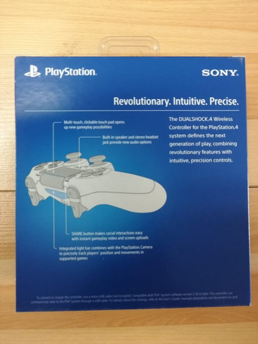 Imagen 5 de 8 de Control joystick inalámbrico Sony PlayStation Dualshock 4 ps4 green camouflage