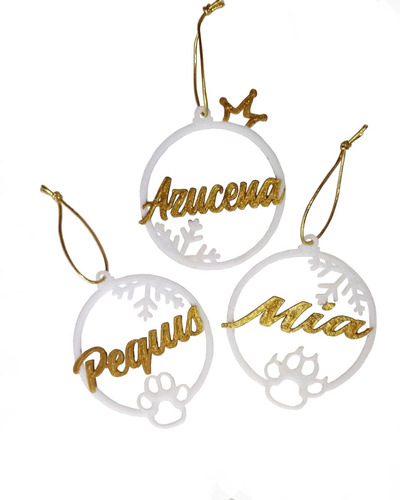 6 Bolas De Navidad Personalizadas, Impresion 3d, Bicolor 9cm