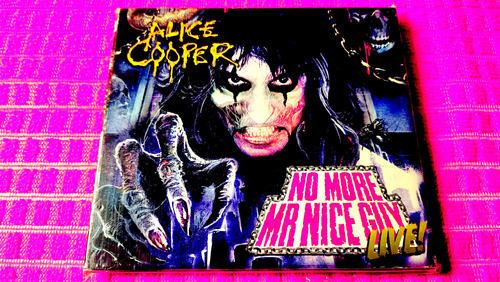 Alice Cooper - No More Mr Nice Guy Live! Descatalogado. 