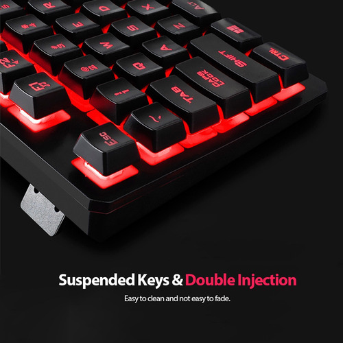 Combo Mouse Com Teclado Gaming Com Fio Usb