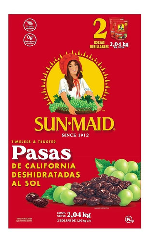 Pasas De California Sun Maid 2kg