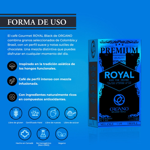 Organo | Café Latte 20u + Café Mocha 15u + Café Royal 25u