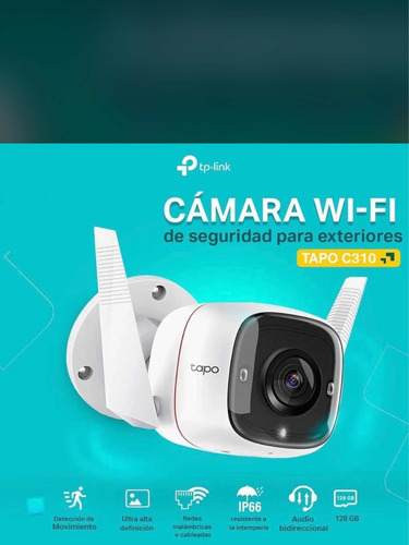 Cámara De Seguridad Tp Link C310