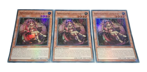 Yugioh Armadilhatrix Louva-a-deus ( Traptrix Mantis ) Português (Usado)