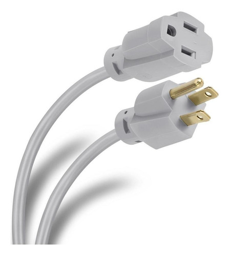 Extensión Electrica Para Uso Rudo, De 3 M | Ext-3x16-3gr Color Gris