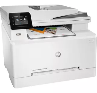 Multifuncional HP M283fdw Color Laserjet Pro 7kw75a Color White 127V