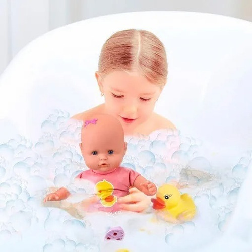 Muñeca Bebe Nenuco Mi Primer Baño Int 14070 Original