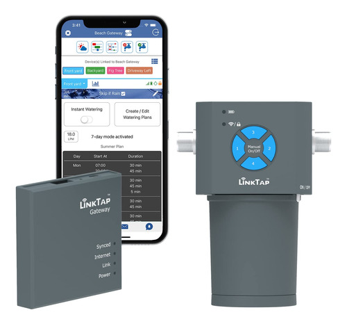 Tap Valve Er Gateway Rociador Inteligente Alimentado Bateria