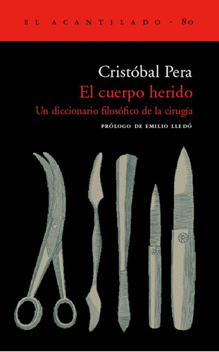 El Cuerpo Herido, Cristobal Pera, Acantilado