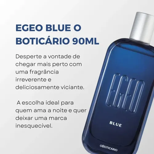 Perfume Egeo Blue 90ml O Boticário Oriental Amadeirado | MercadoLivre